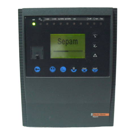 Merlin Gerin Sepam series 20 Quick start quide