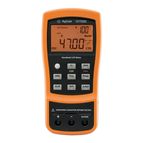 Keysight Technologies U1731C User manual