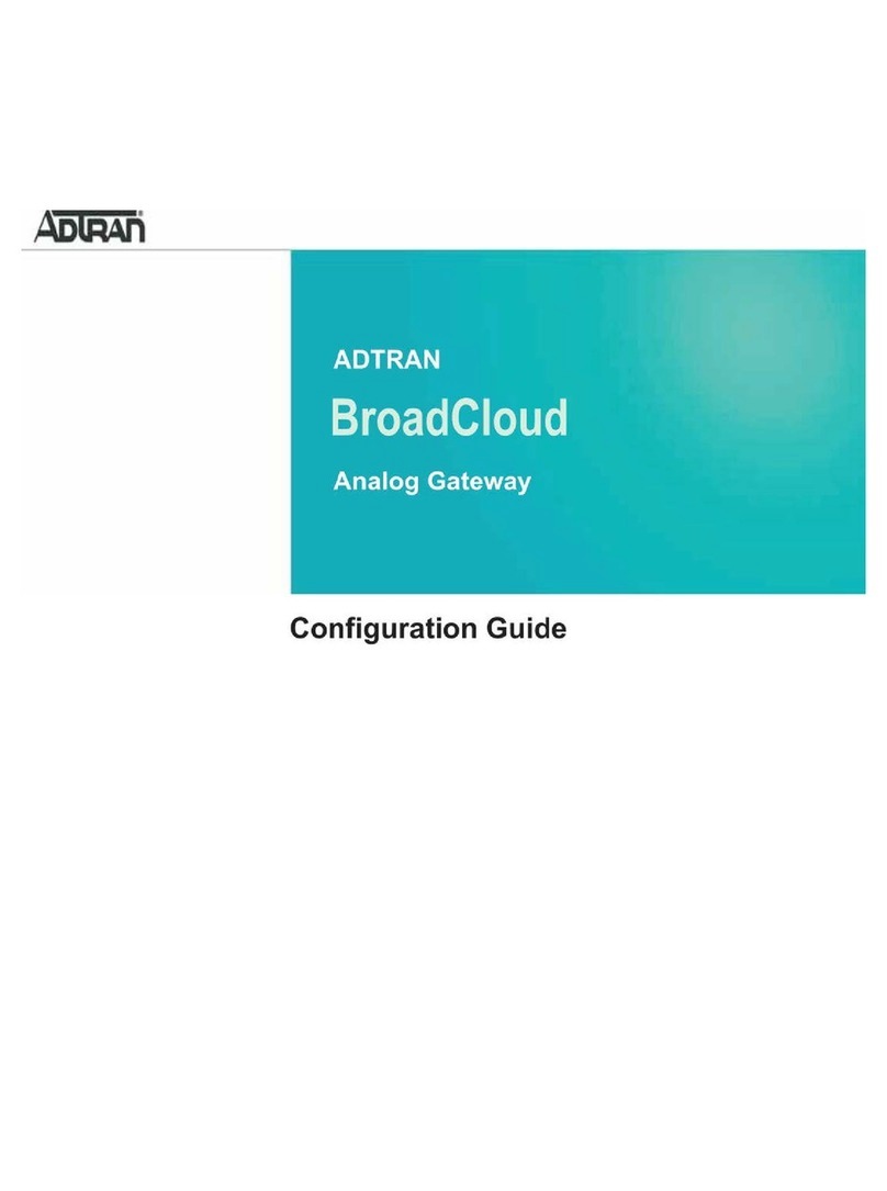 ADTRAN BroadCloud User manual