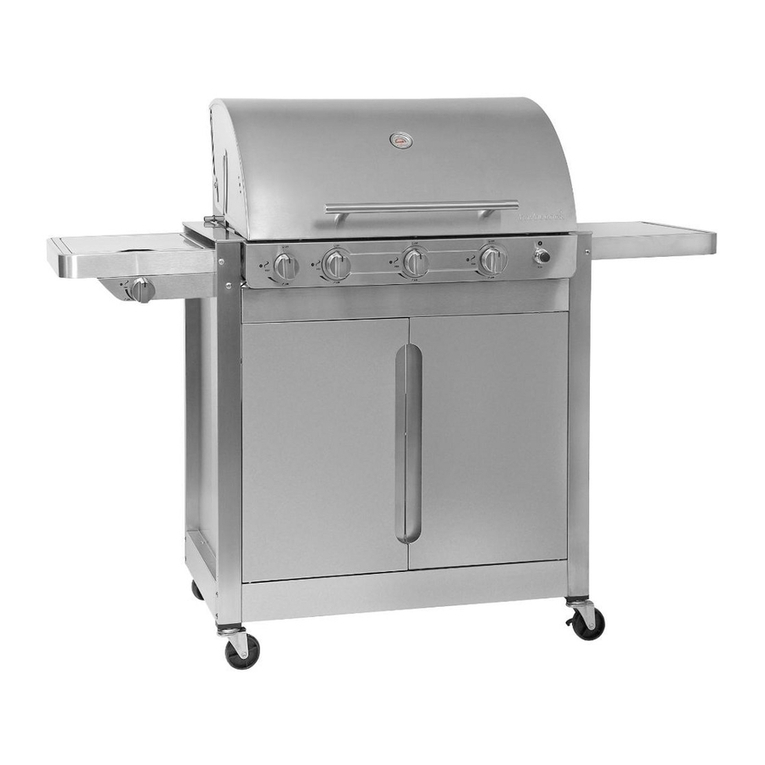 Barbecook Brahma 4.2 Inox Installation, use and maintenance instructions