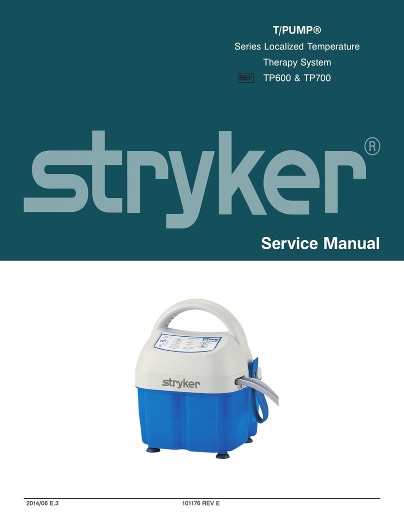 Stryker TP600 User manual Stryker TP600 User manual