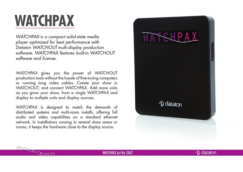 Dataton WATCHPAX Getting started