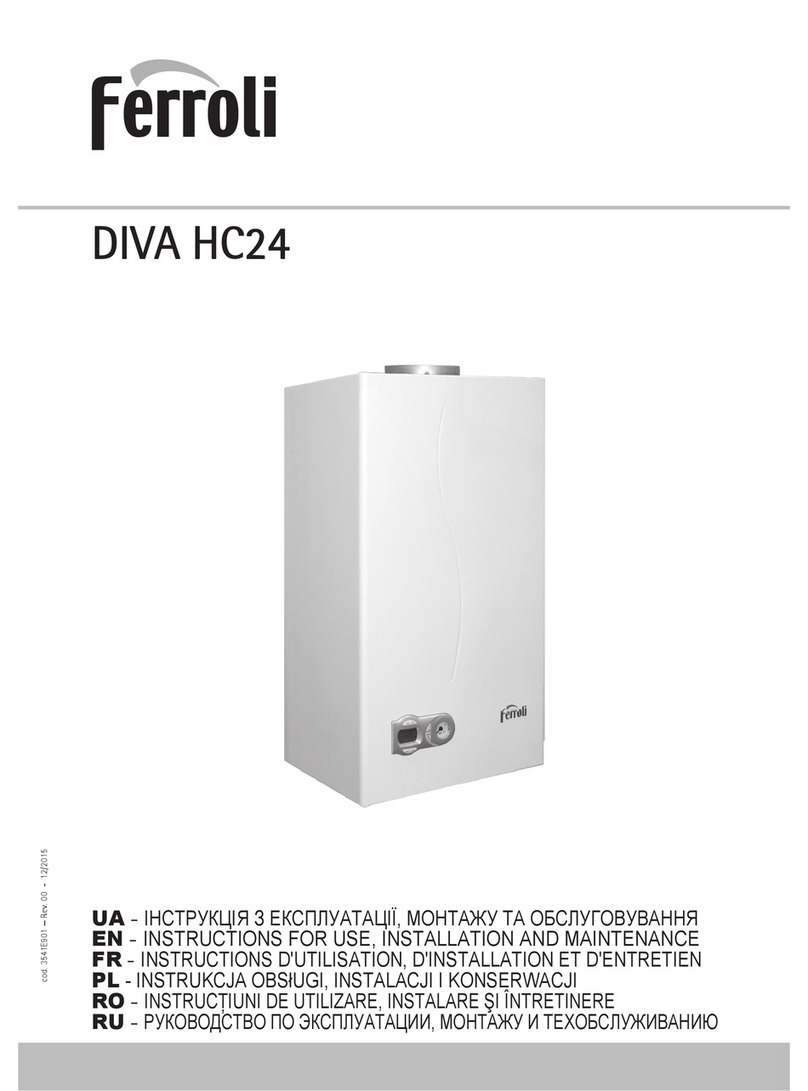 ferolli DIVA HC24 Troubleshooting guide