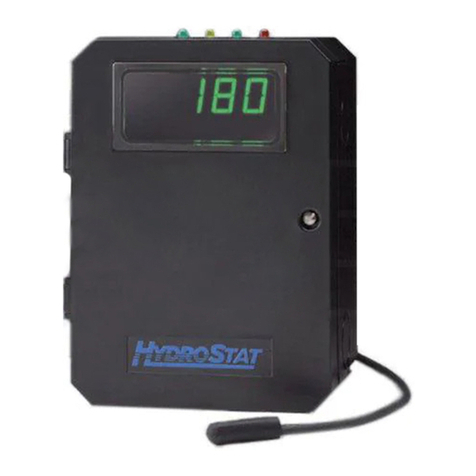 HydroStat 3150 Installation instructions and operating manual