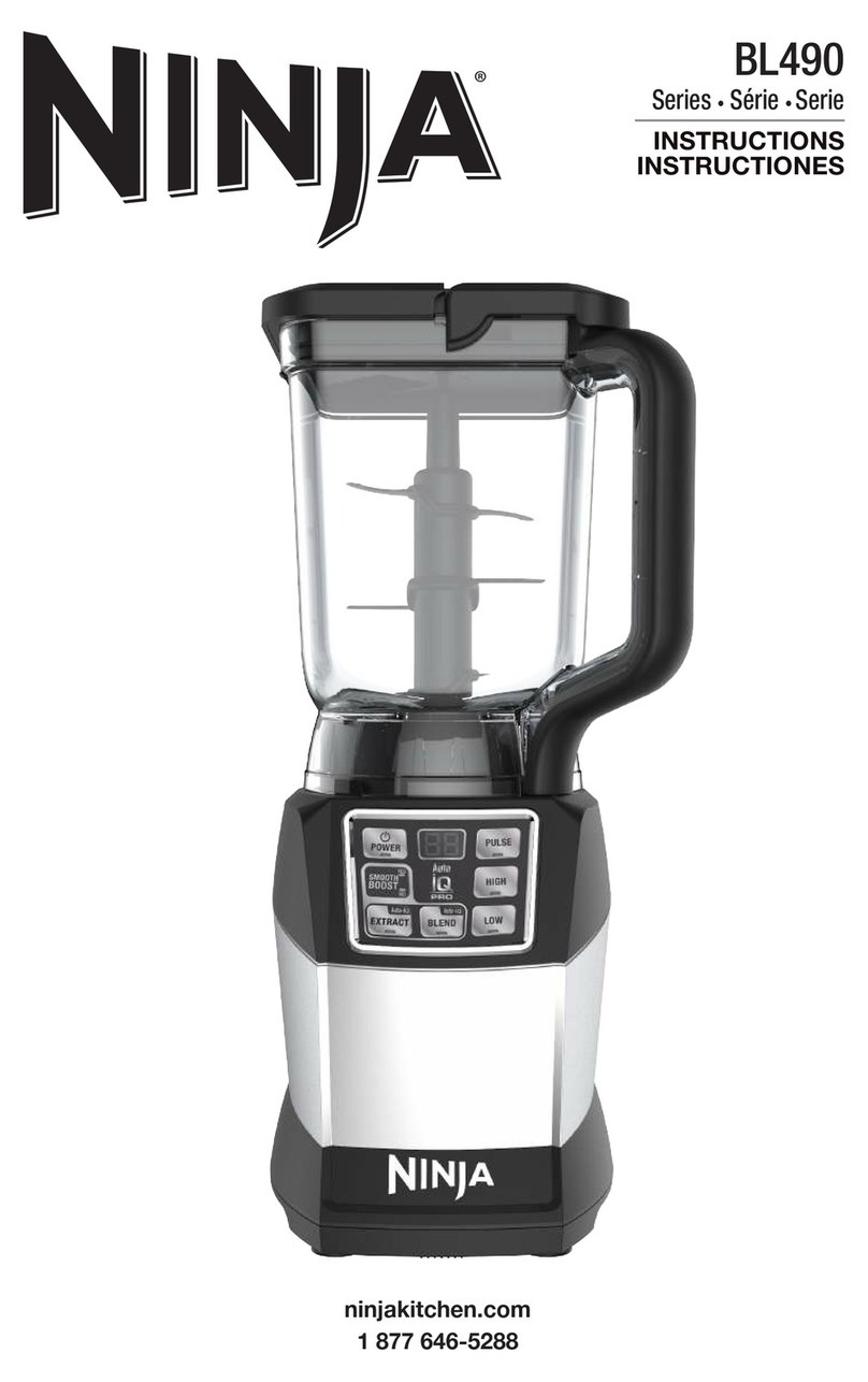 Ninja BL490 series User manual