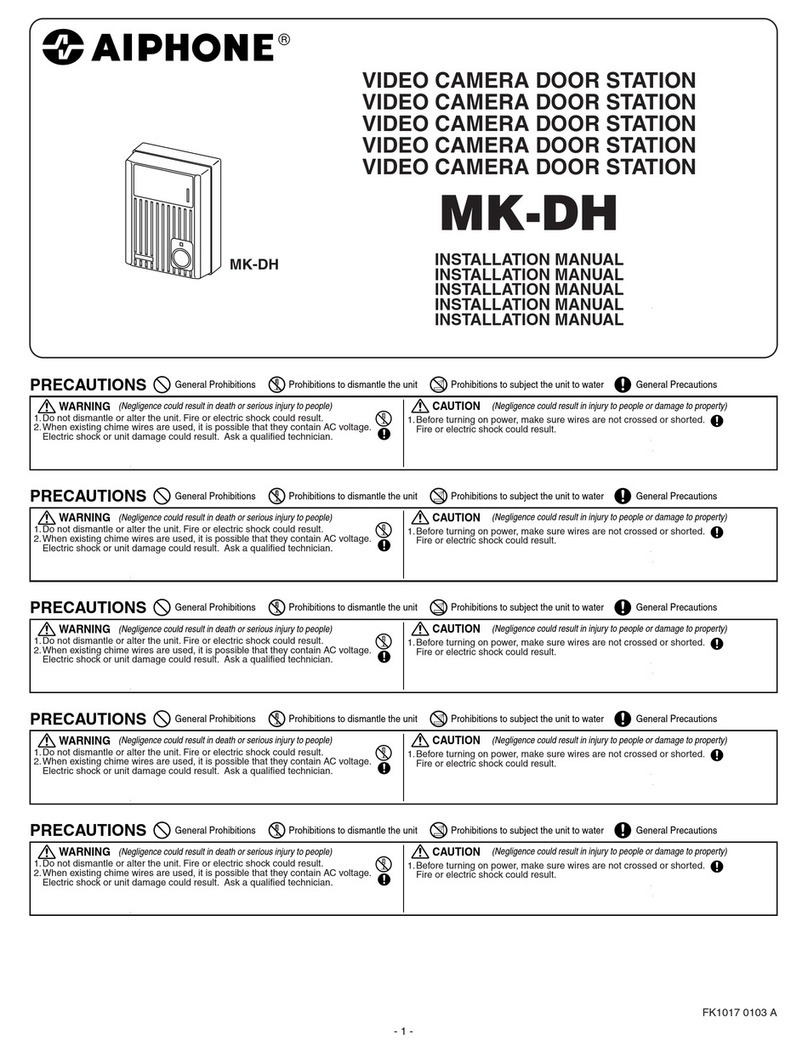 Aiphone MK-DH User manual