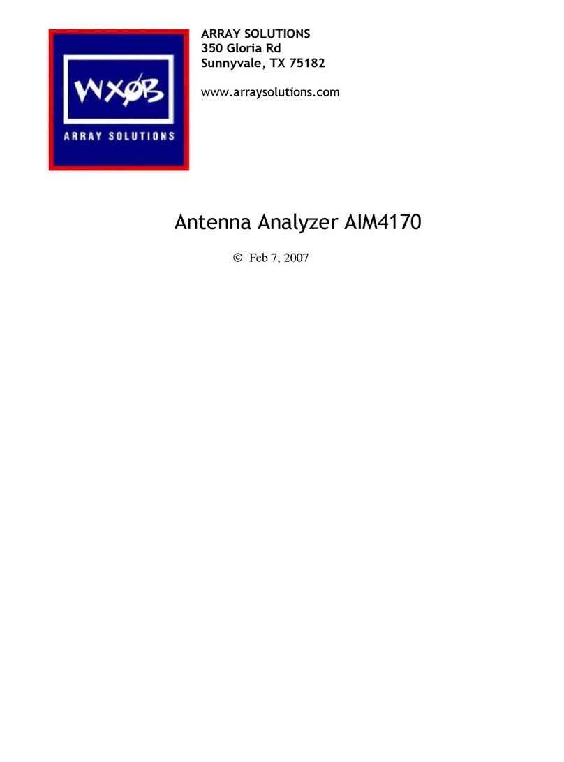 Array Solutions AIM4170 User manual
