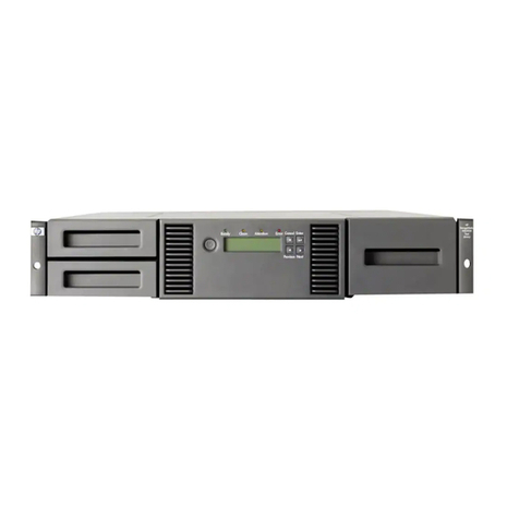 HPE StoreEver MSL2024 User manual