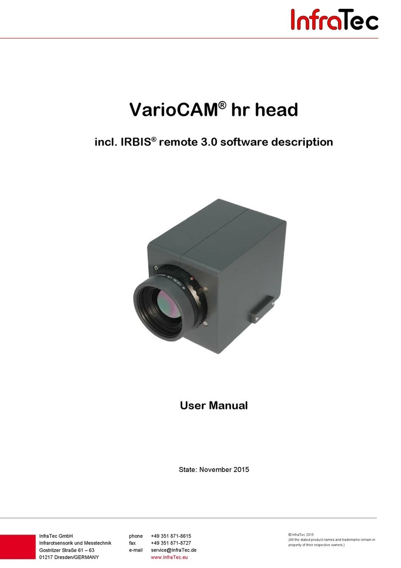 InfraTec VarioCAM User manual