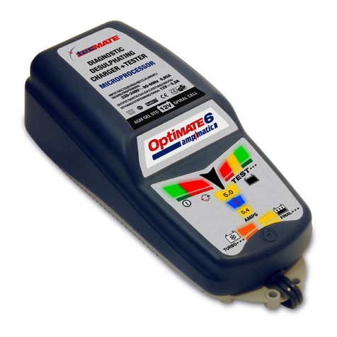 TecMate Optimate 6 AmpMatic TM180 User manual