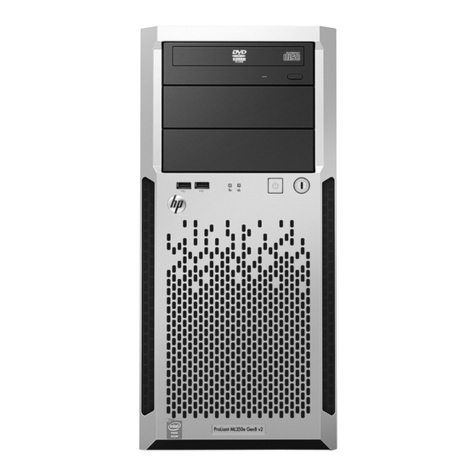 HP ProLiant ML350e Gen8 User manual