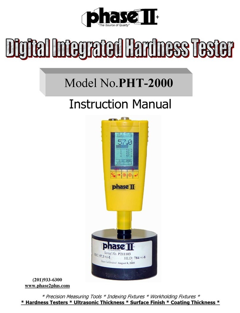 phase II+ PHT-2000 instruction manual