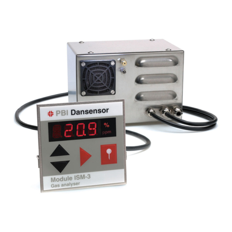 Dansensor ISM-3 User manual