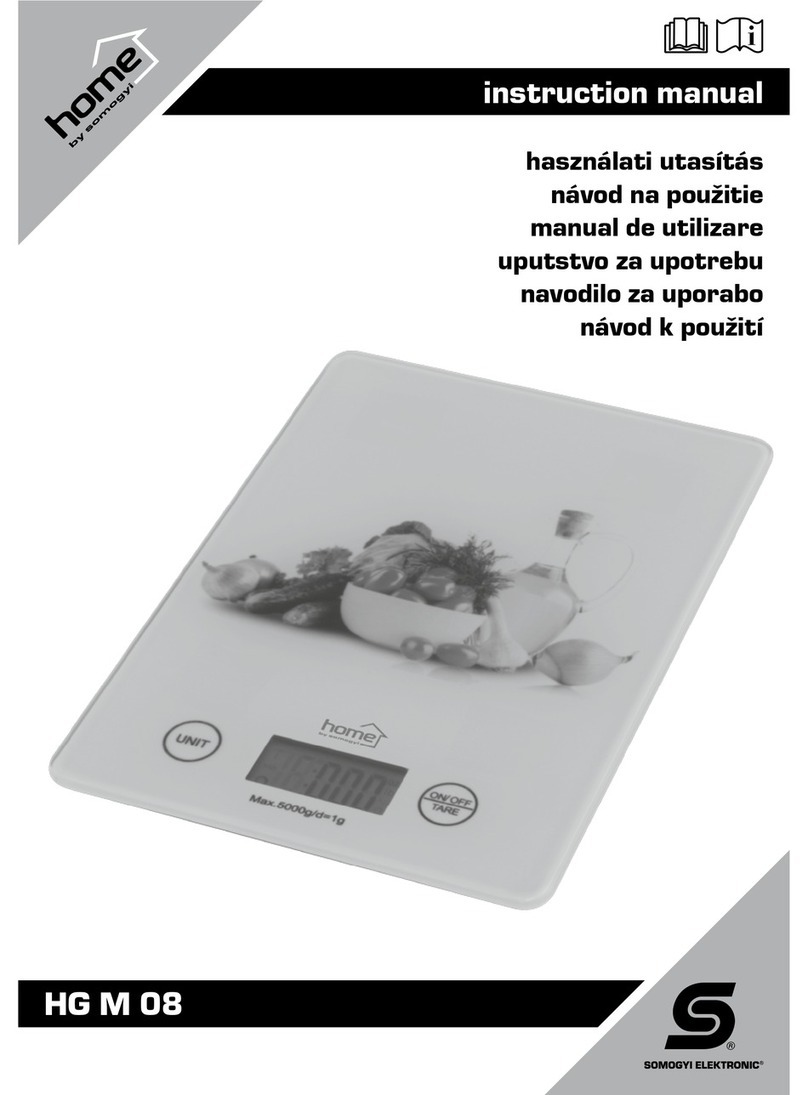 Somogyi HG M 08 instruction manual Somogyi HG M 08 instruction manual