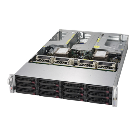 Supermicro SuperServer 6029U-TR25M User manual