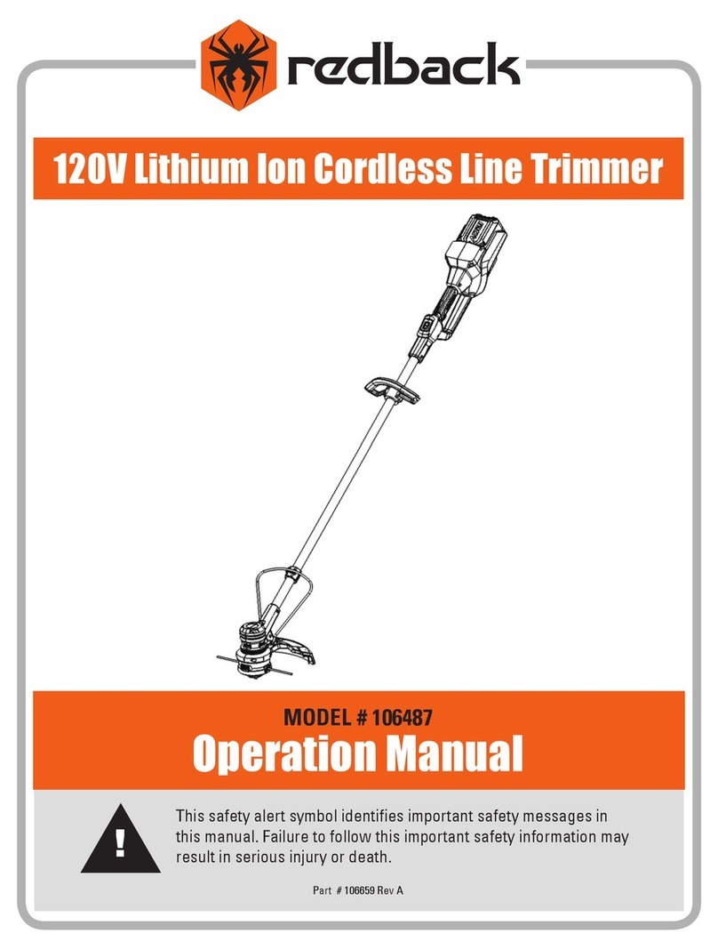 Redback 106487 User manual