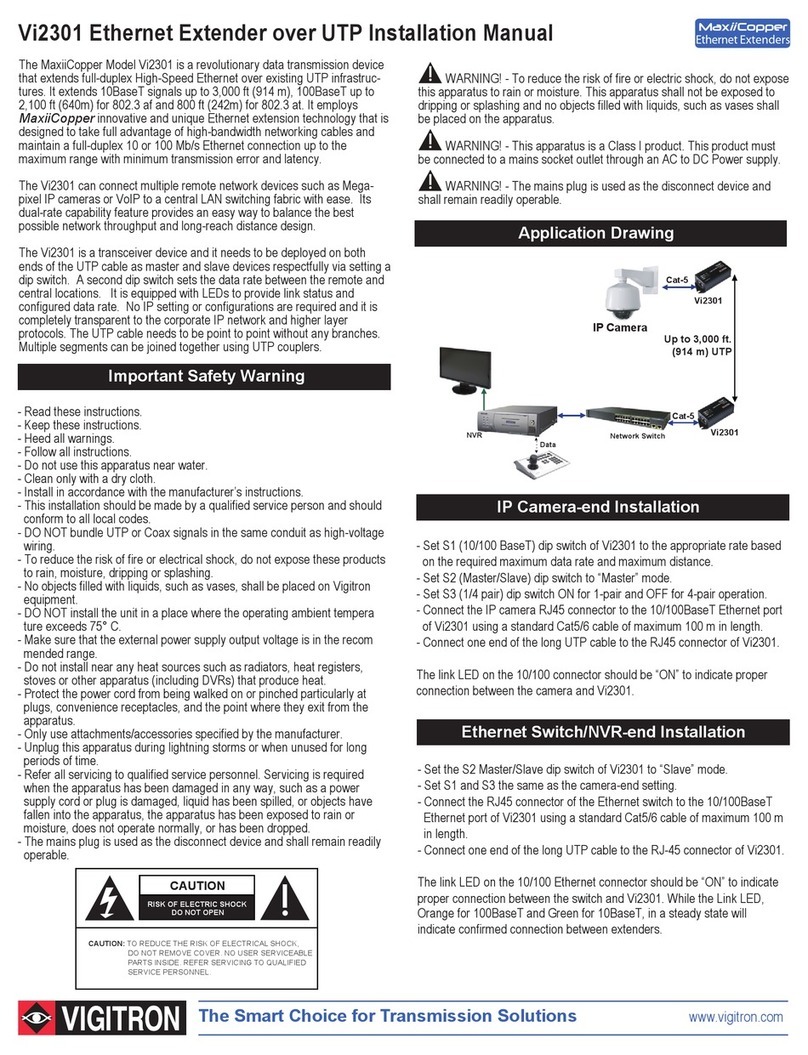 MaxiiCopper Vi2301 installation manual