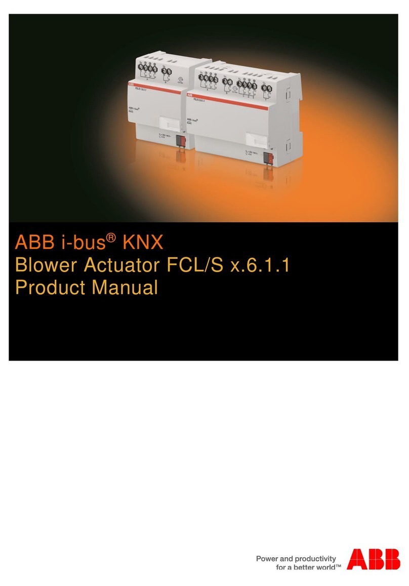 ABB i-bus KNX FCL/S 1.6.1.1 User manual