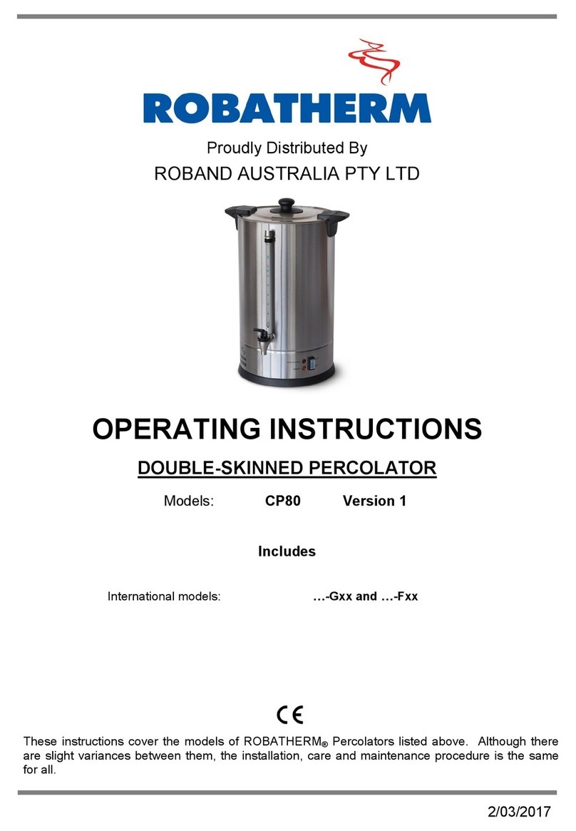 robatherm CP80 operating instructions