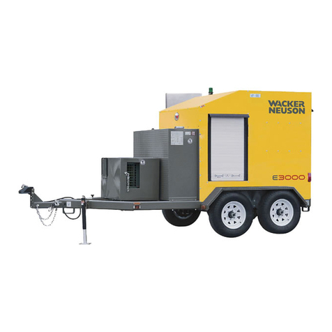 Wacker Neuson E3000 User manual