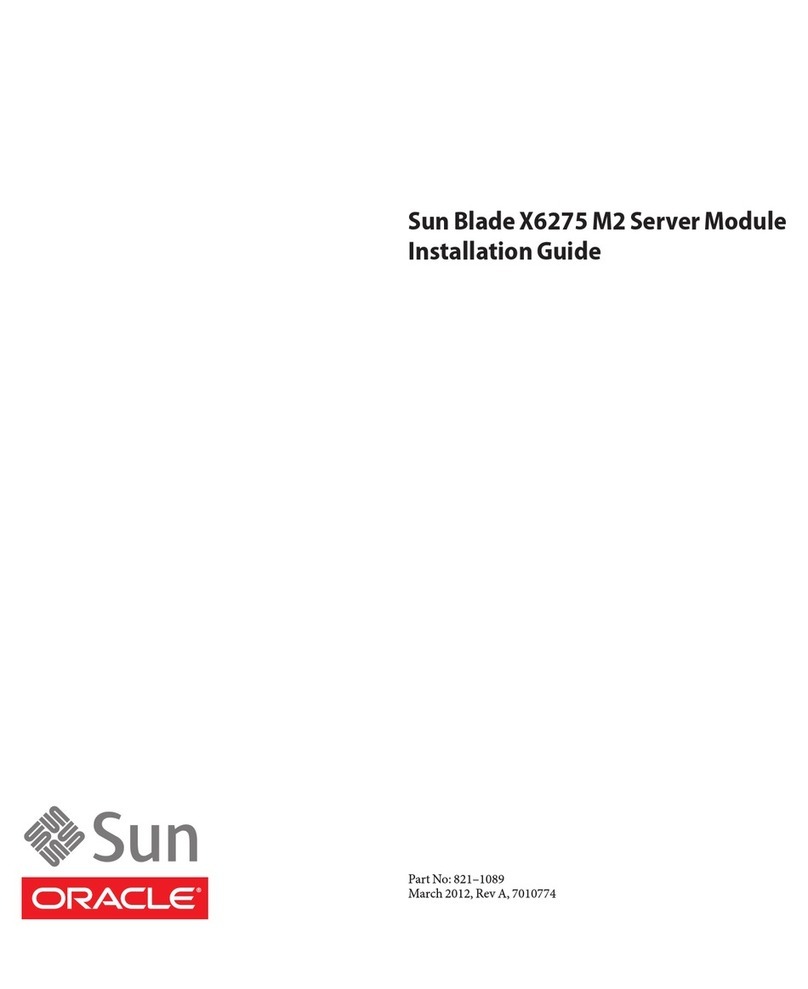 Sun Microsystems Blade X6275M2-BB User manual