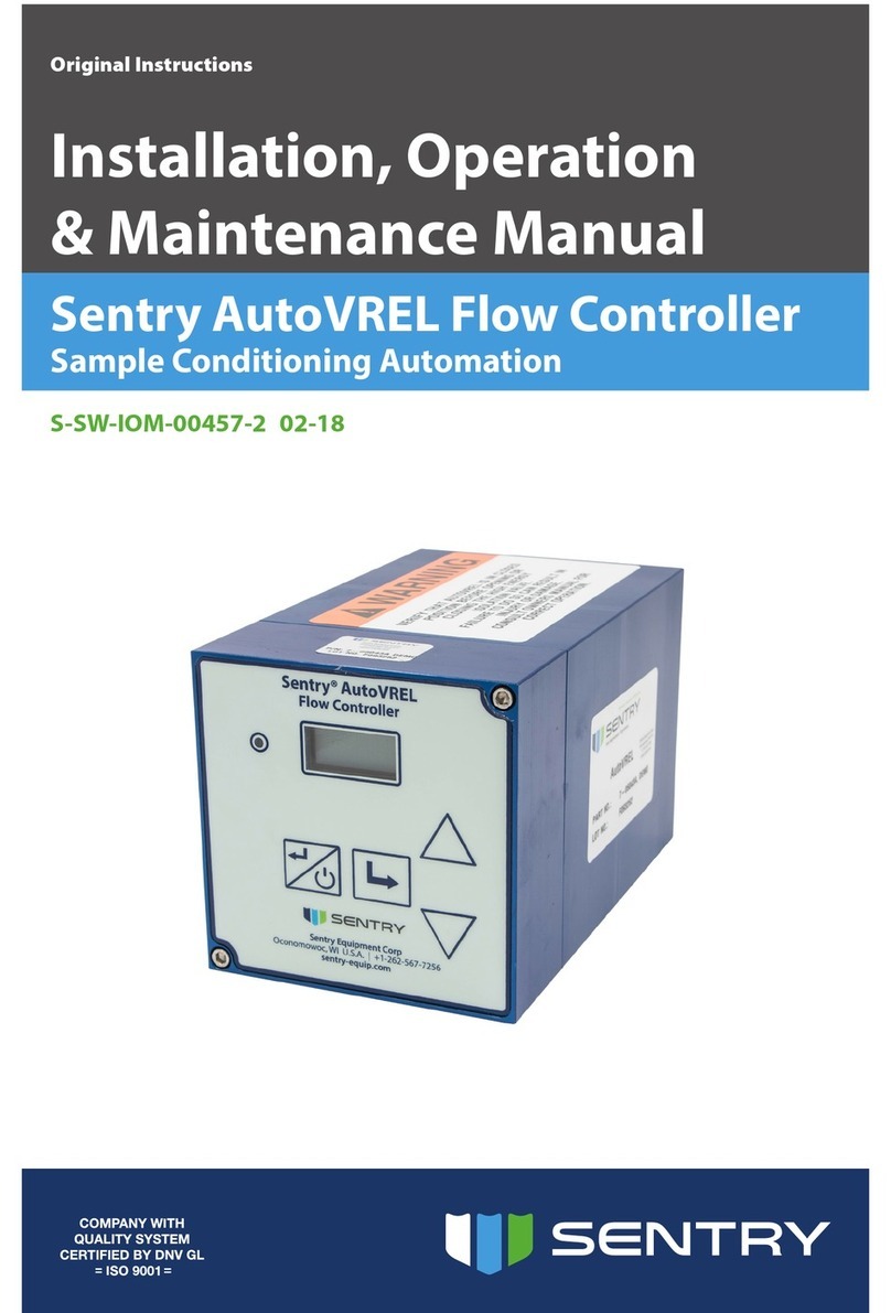 Sentry AutoVREL User manual