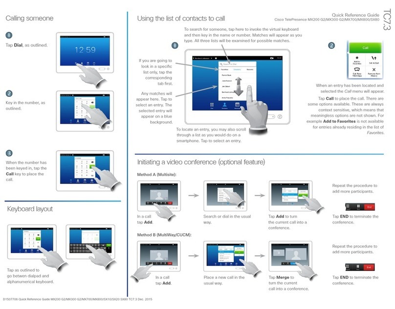 Cisco MX200 G2 User manual