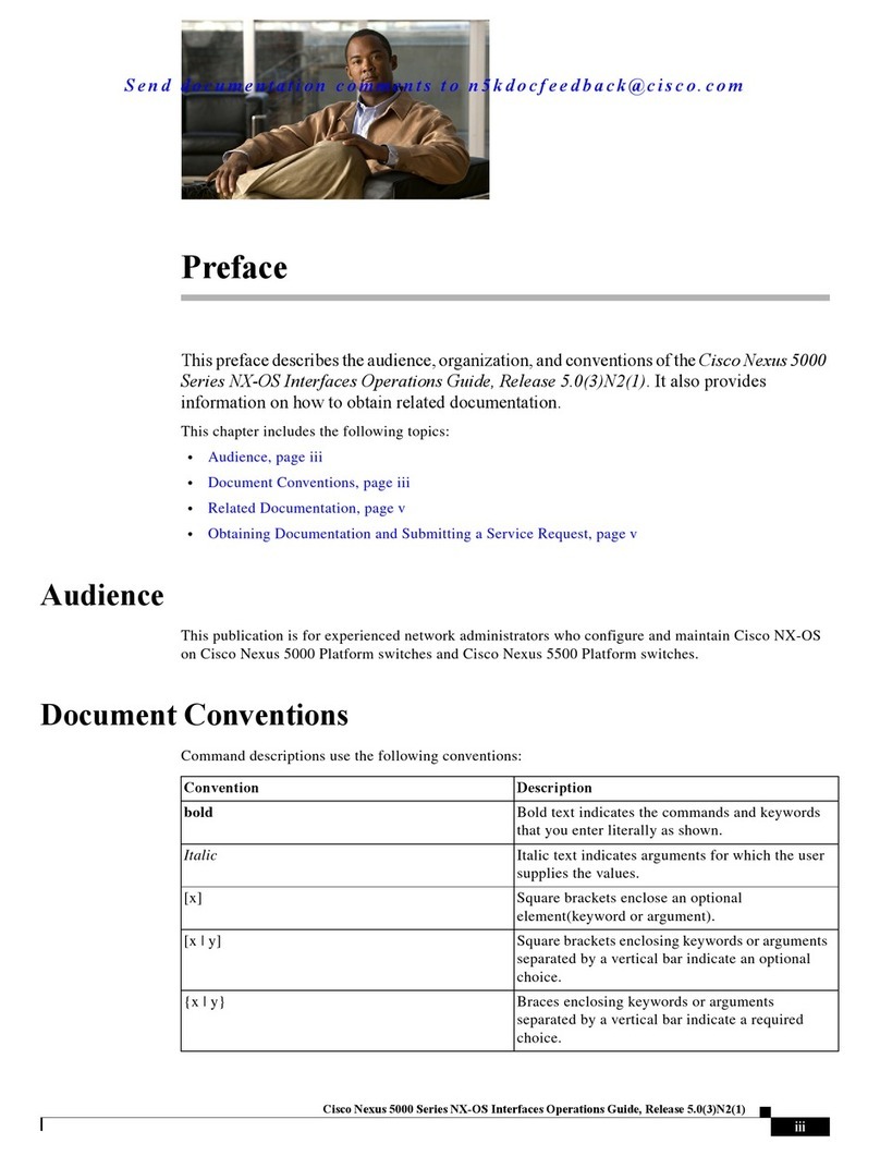 Cisco Nexus 5000 Series User manual