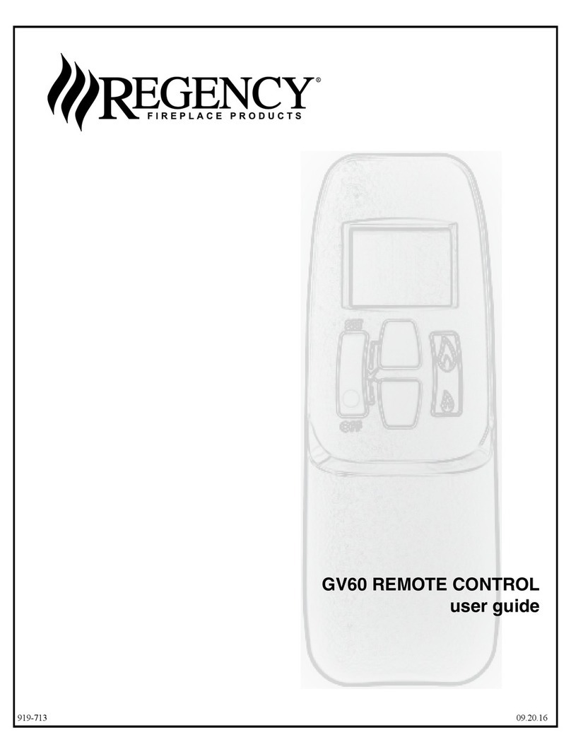 Regency MAXITROL GV60 User manual