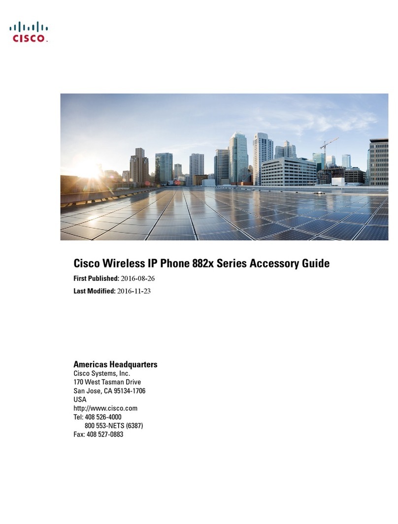 Cisco 8821 User manual