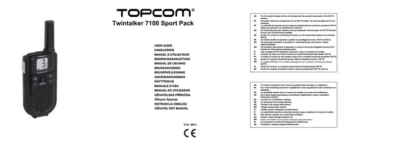 Topcom Twintalker 7100 user guide