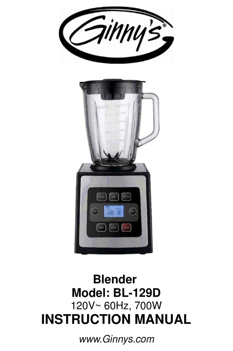 Ginnys BL-129D User manual