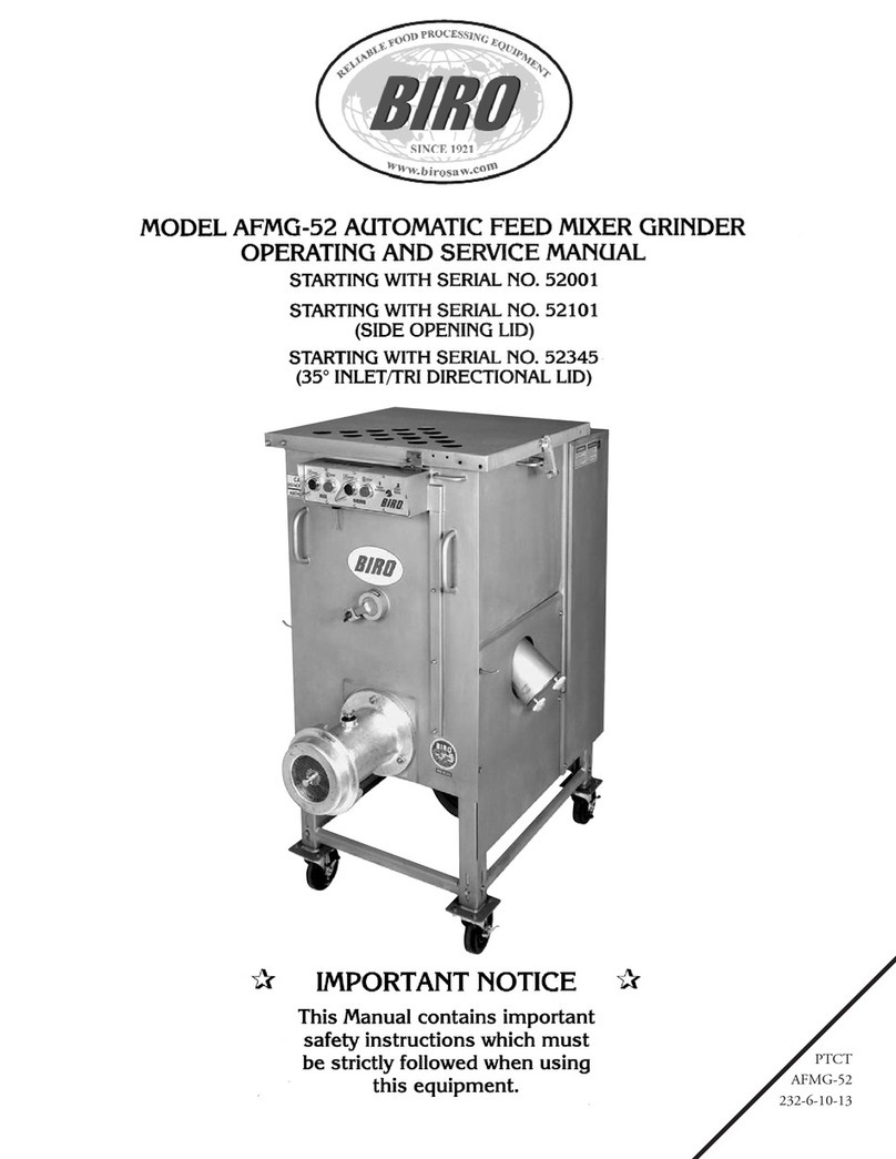 BIRO AFMG-52 Service manual BIRO AFMG-52 Service manual