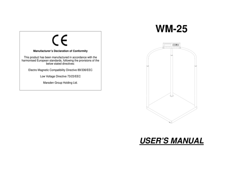 WEIGHSOUTH MS-2500 user manual