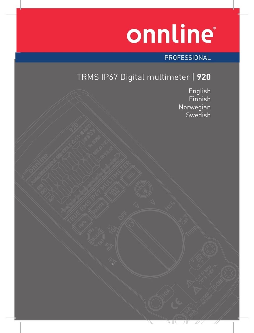 ONNLINE 920 manual