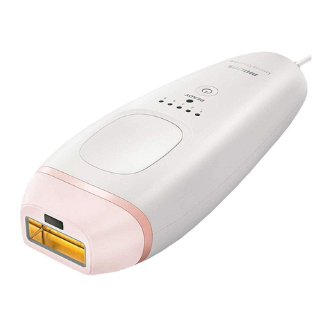 Philips Lumea BRI861 User manual