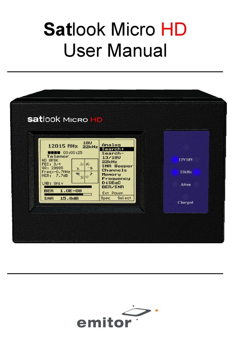 emitor Satlook Micro HD user manual