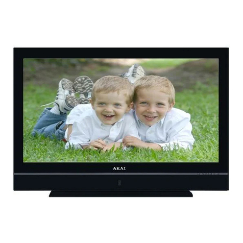 Akai PDP42Z5TA - 42" Plasma TV User manual