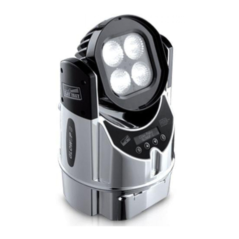 Claypaky Glow Up C71050 instruction manual