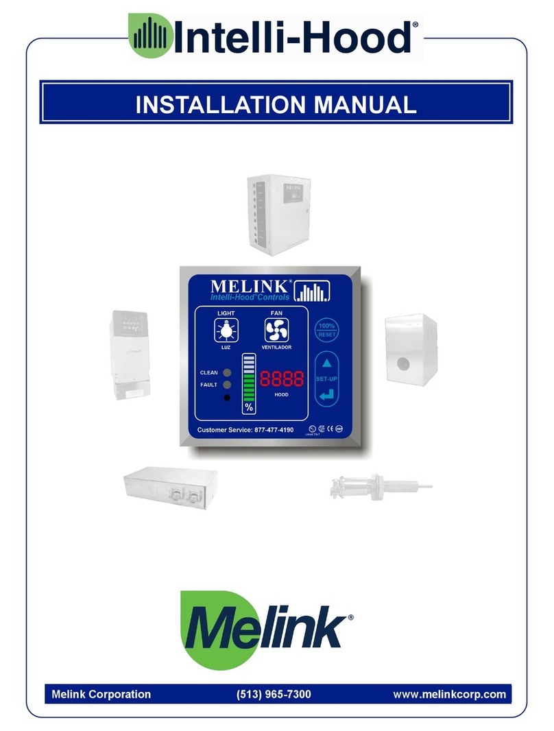 Melink Intelli-Hood installation manual