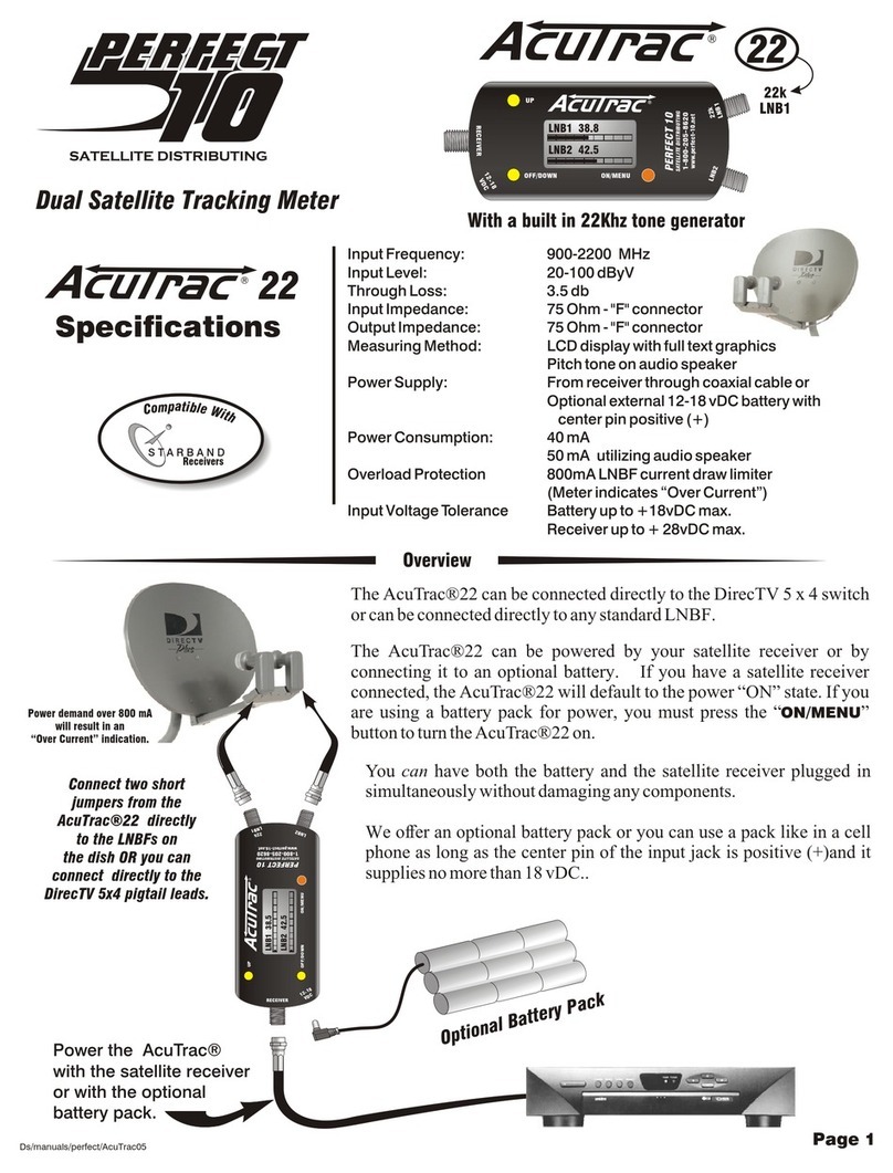 Perfect-10 Acutrac 22 manual Perfect-10 Acutrac 22 manual