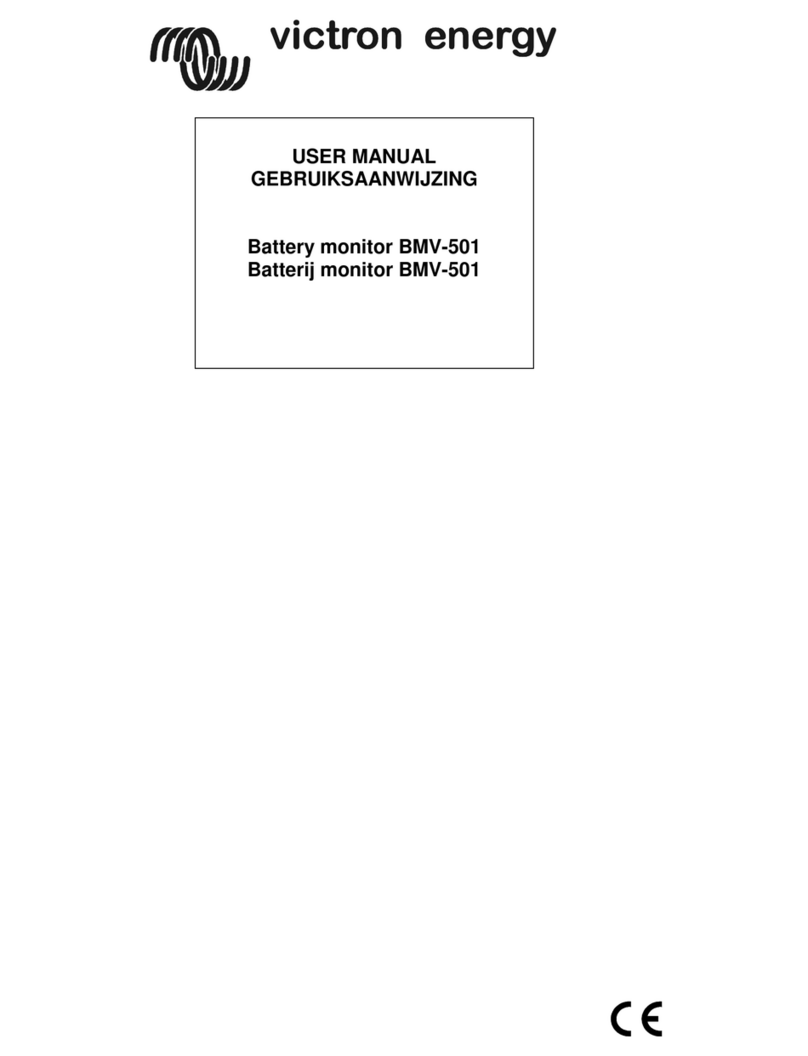 Victron energy BMV-501 User manual