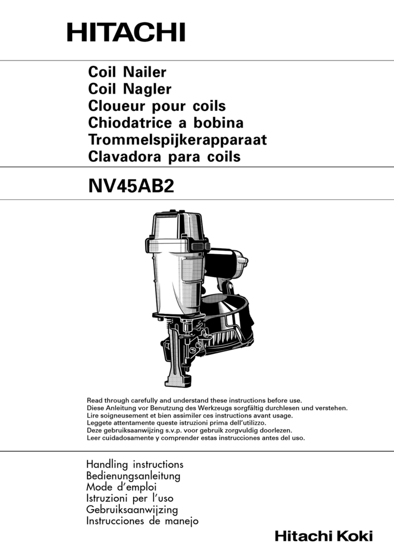 Hitachi NV 45AB2 Handling instructions
