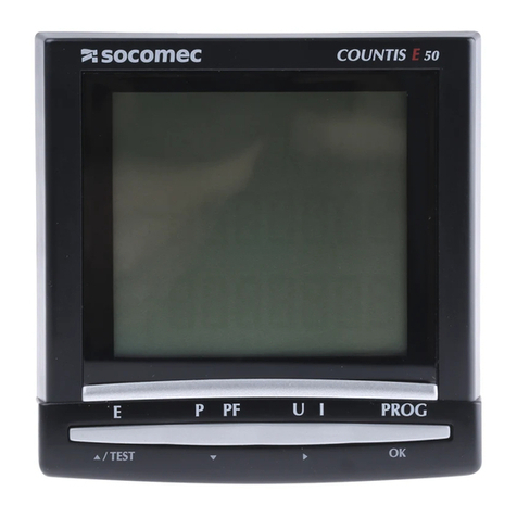 socomec COUNTIS E50 operating instructions