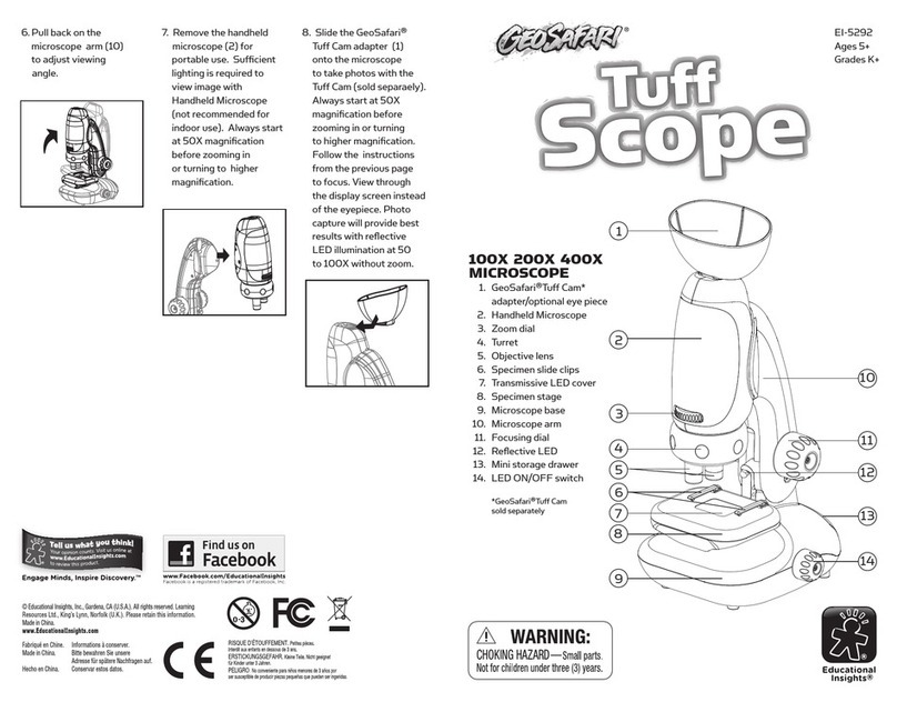 GeoSafari Tuff Scope 5292 user guide