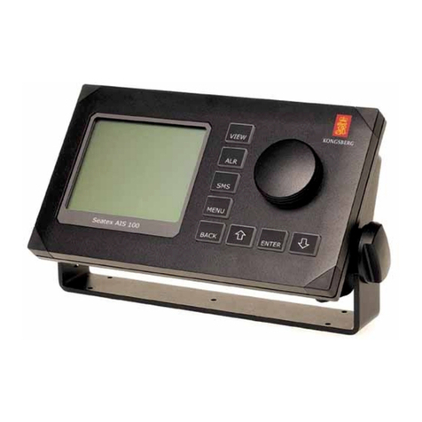 Kongsberg Seatex AIS 100 User manual
