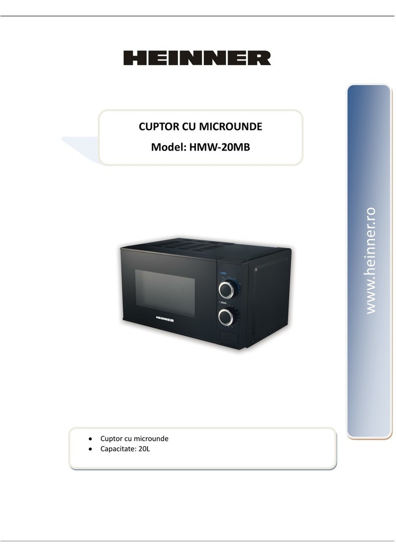 Heinner HMW-20MB User manual Heinner HMW-20MB User manual