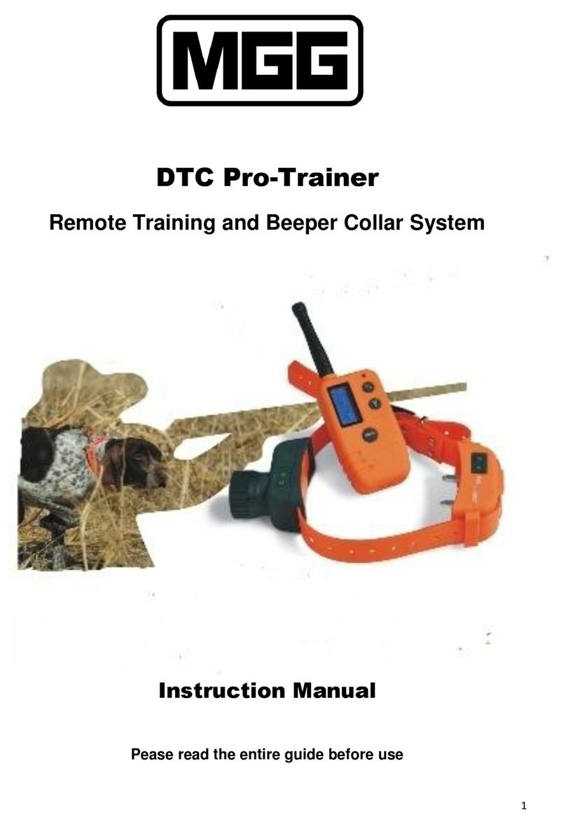 MGG DTC Pro-Trainer instruction manual