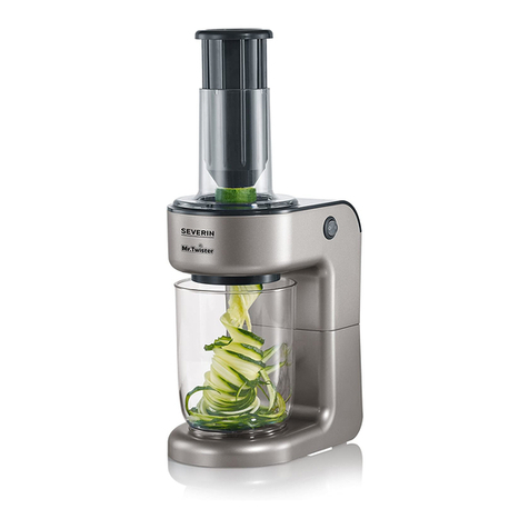 SEVERIN KM 3920 MR. Twister Instructions for use