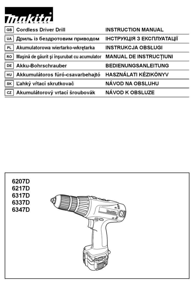 Makita 6217D User manual